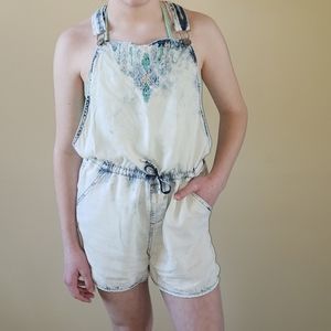 Girls 14/16 short overalls